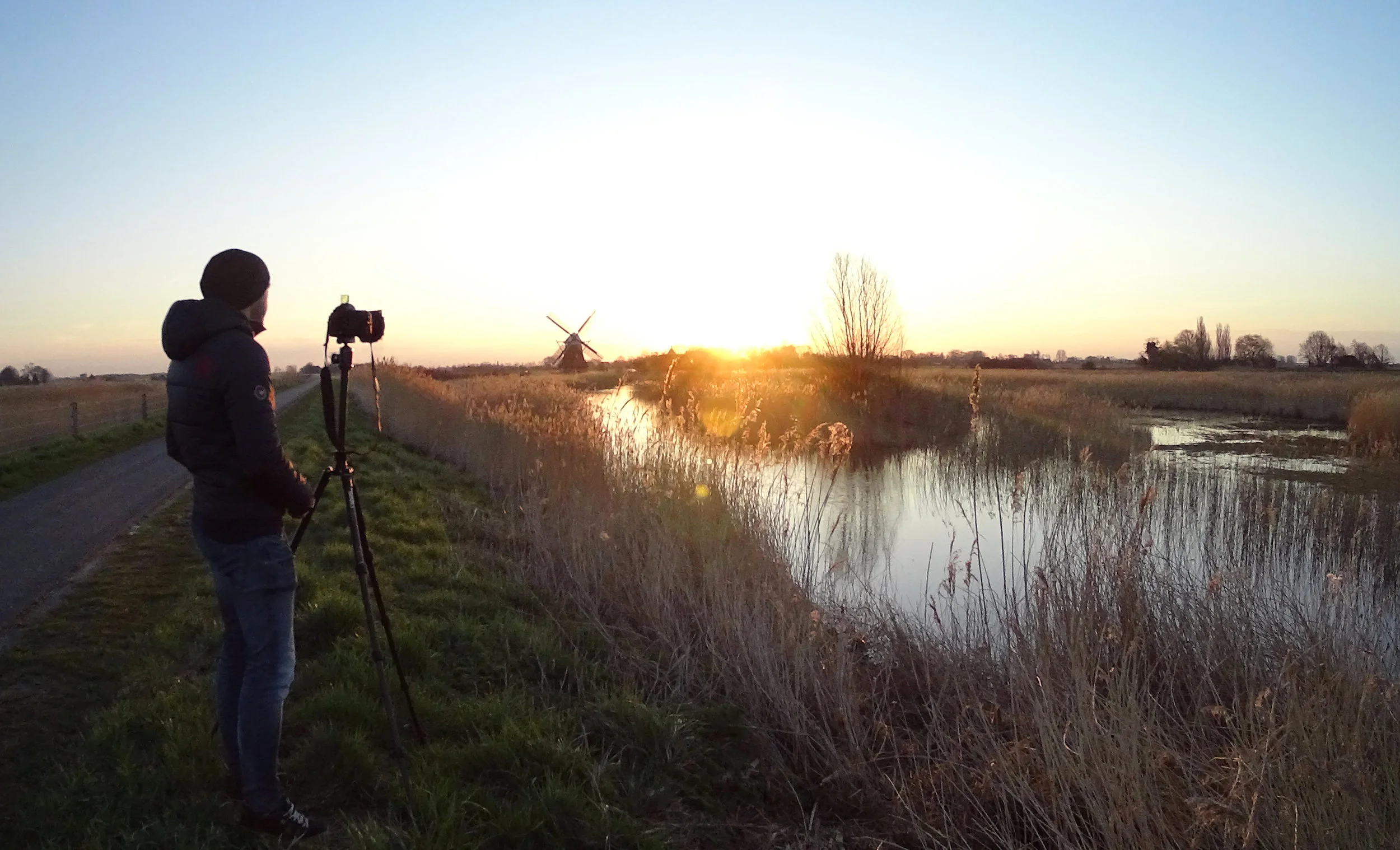 Dan breekt de zon eindelijk door.
