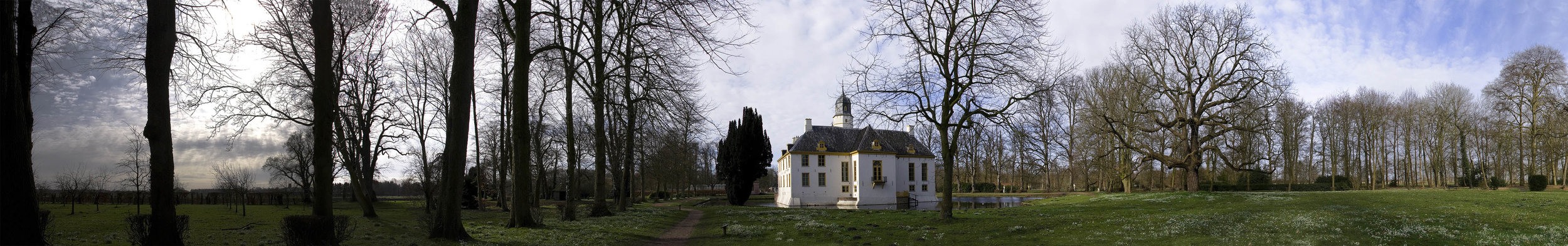 Fraeylemaborg Slochteren (één van mijn eerste panoramafoto's)