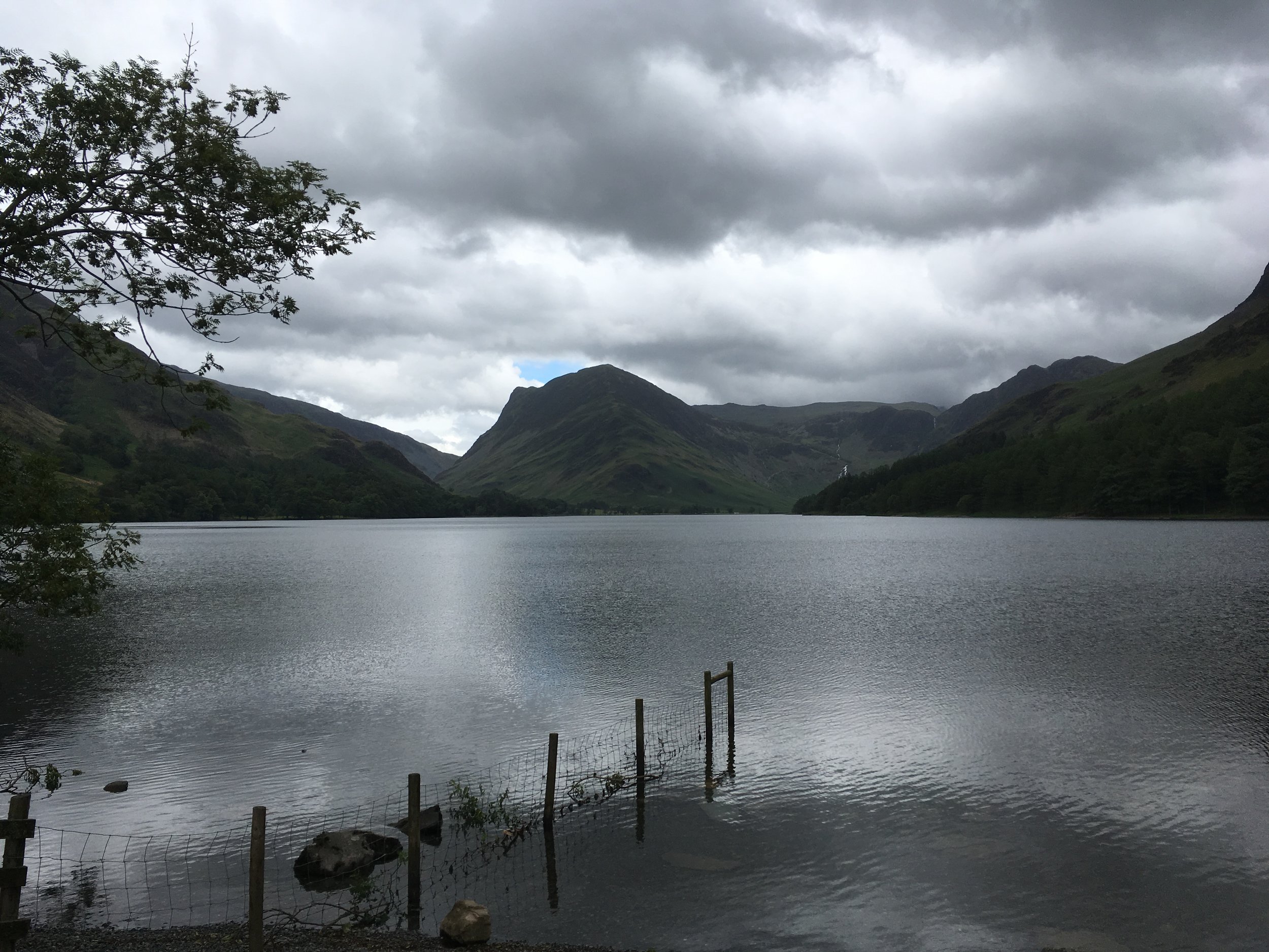De Fleetwith Pike op de achtergrond.