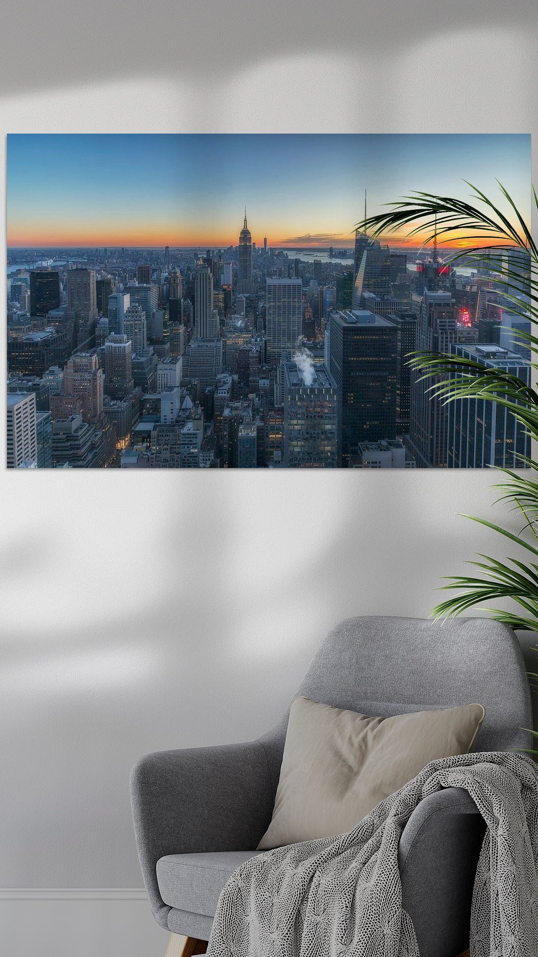 Werk aan de Muur-369852-Skyline Manhattan - New York City-Marcel Kerdijk-1080x1920-Stoel en plant-instagramReel.jpg