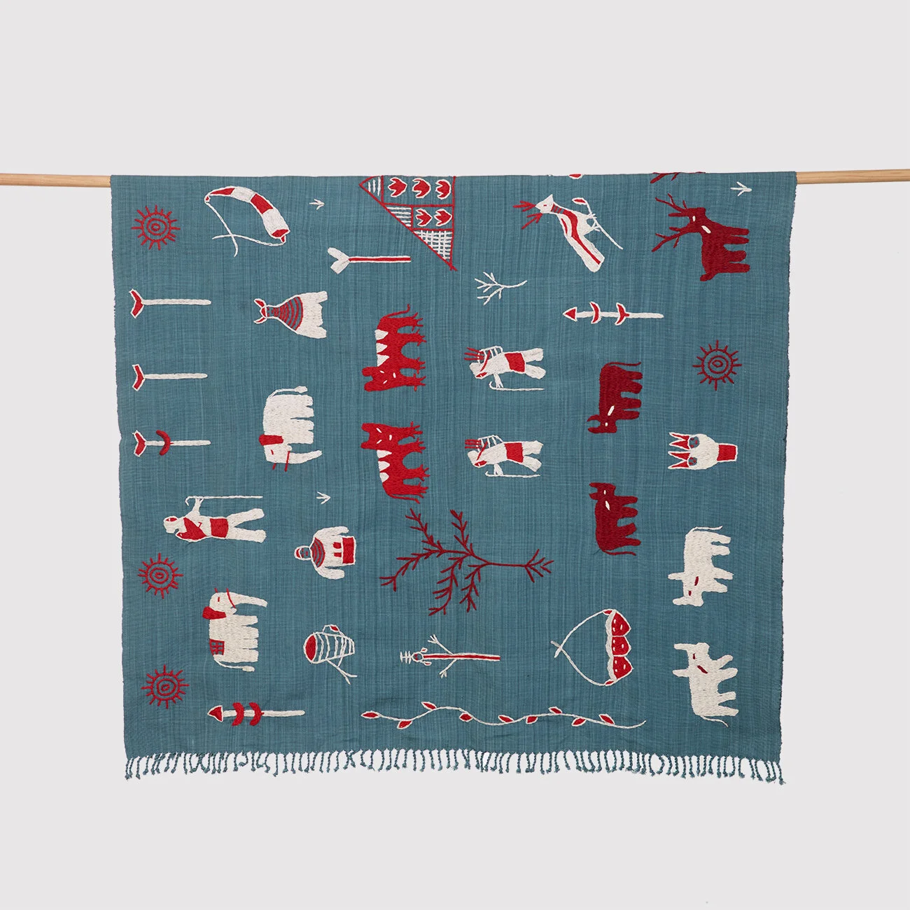 Burma Blanket Jade Green