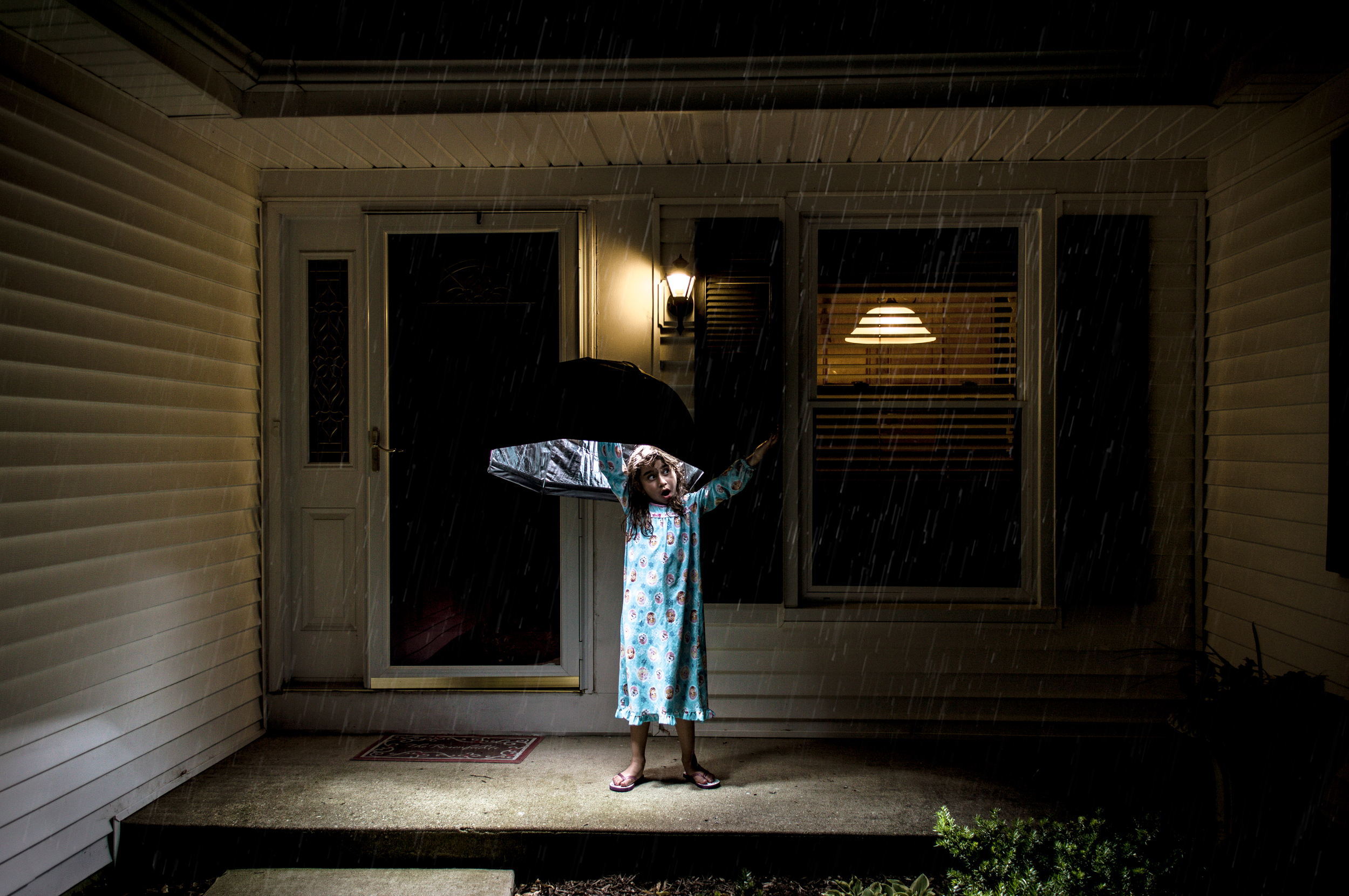 Here comes the rain again