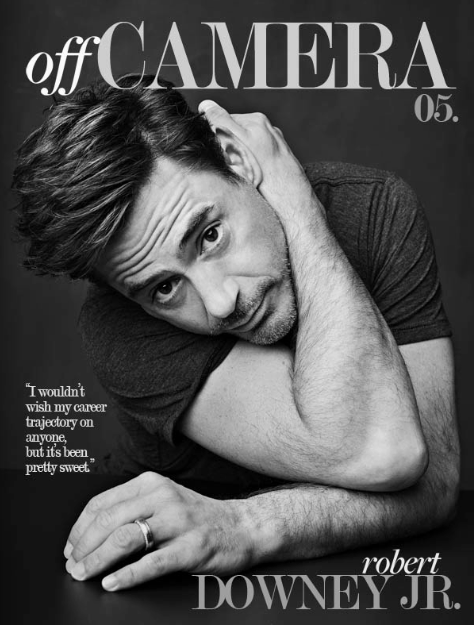 Off Camera with Robert Downey, jr.