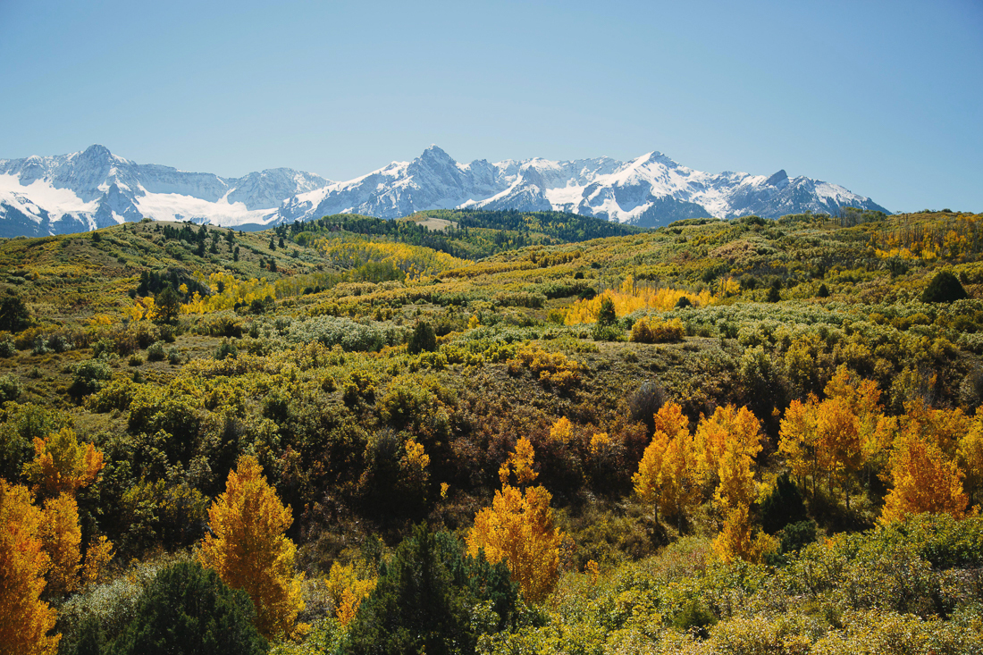 Cat Mayer Studio | http://www.catmayerstudio.com | Gorrono Ranch Wedding Photographer | Telluride Mountains in Autumn