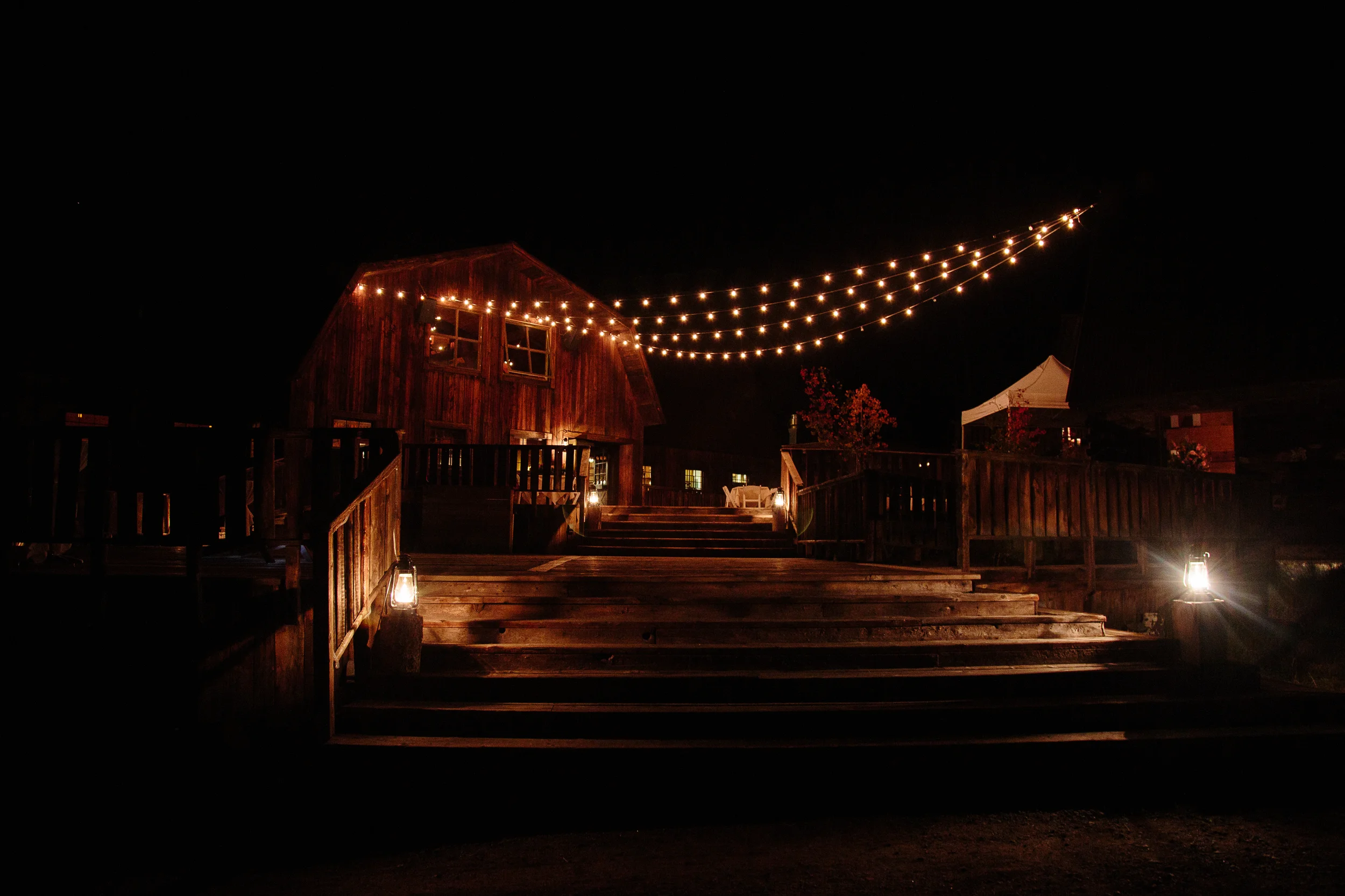 Cat Mayer Studio | http://www.catmayerstudio.com | Telluride Wedding Photographer | Gorrono Ranch at night