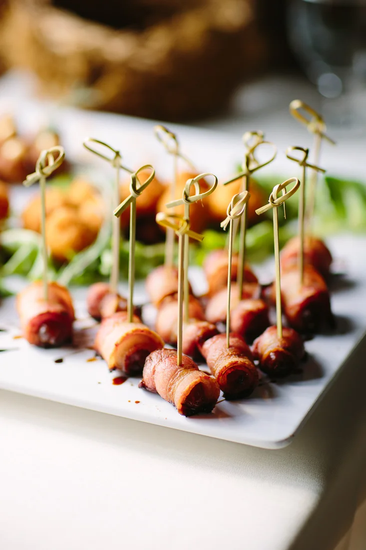 Cat Mayer Studio | http://www.catmayerstudio.com | Gorrono Ranch Wedding Photographer | Catered wedding snacks