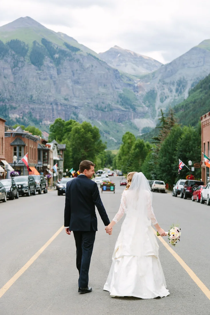 Telluride Wedding At St Patrick S Church Allred S Cat Mayer Studio