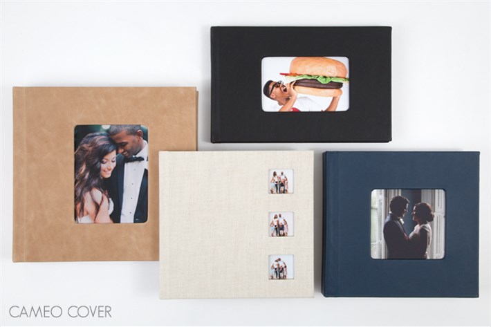 Wedding Album Cameo Cover Image | Cat Mayer Studio