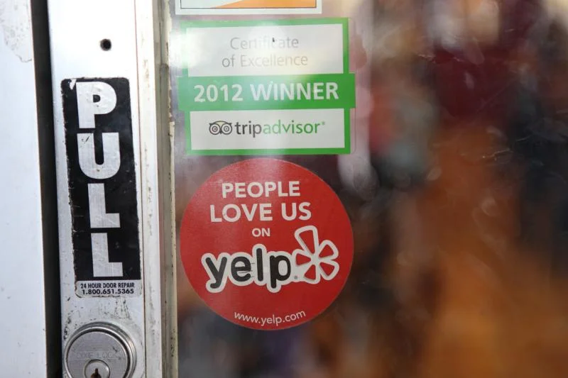 "People Love Us On Yelp" by Michael Dorausch (Flickr)