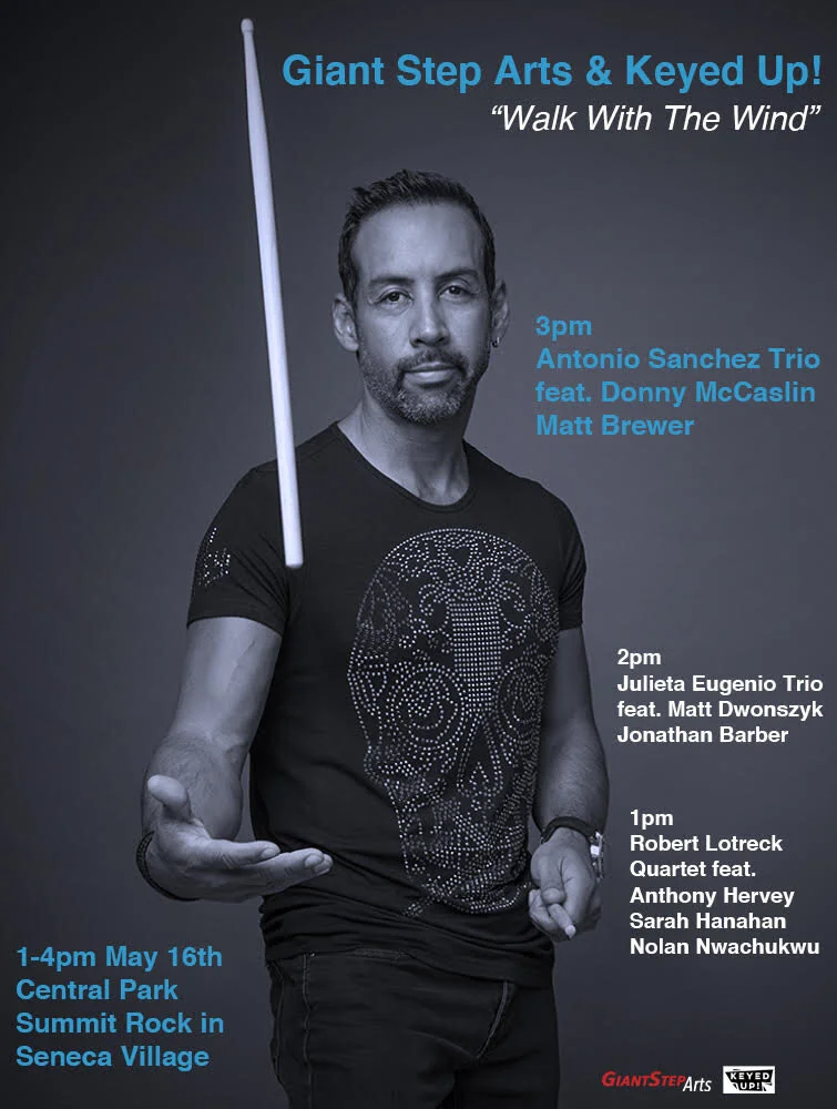 WALK WITH THE WIND: ANTONIO SANCHEZ TRIO W/DONNY MCCASLIN &amp; MATT BREWER