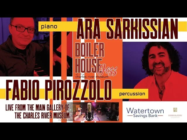 BOILER HOUSE JAZZ LIVE STREAM: ARA SARKISSIAN FABIO PIROZZOLO