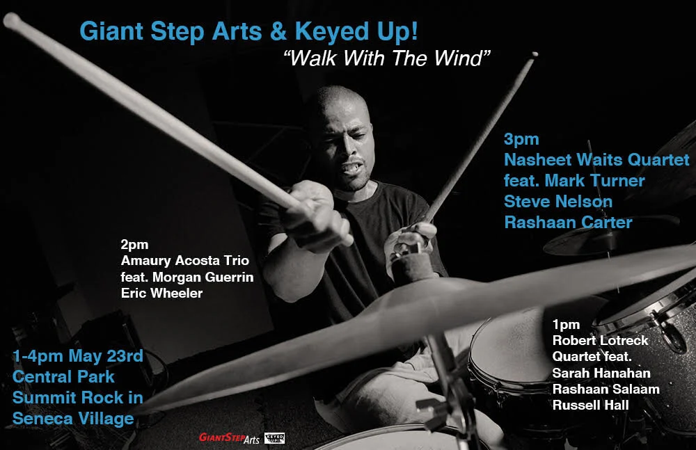 Nasheet Waits Quartet “Live” Recording Project: w/Mark Turner, Steve Nelson & Rashaan Carter