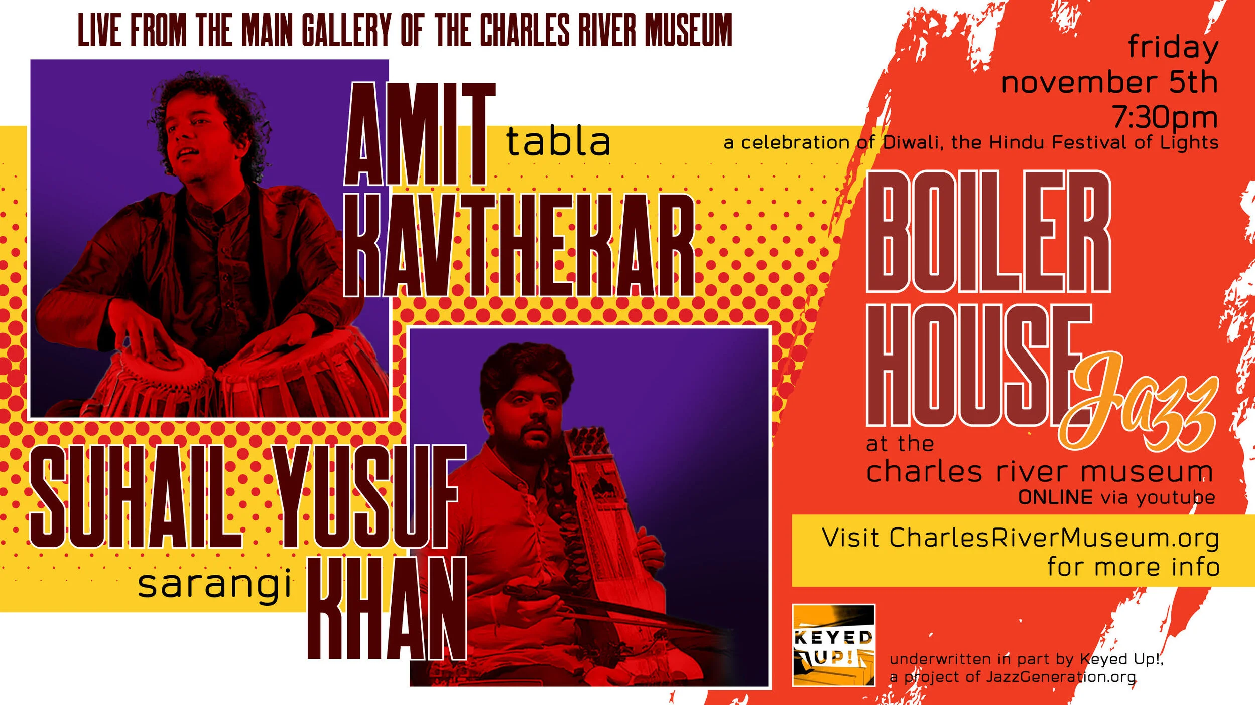 Amit Kavthekar (tabla) &amp; Suhail Yusuf Khan (sarangi) - A Jazz Celebration of Diwali!