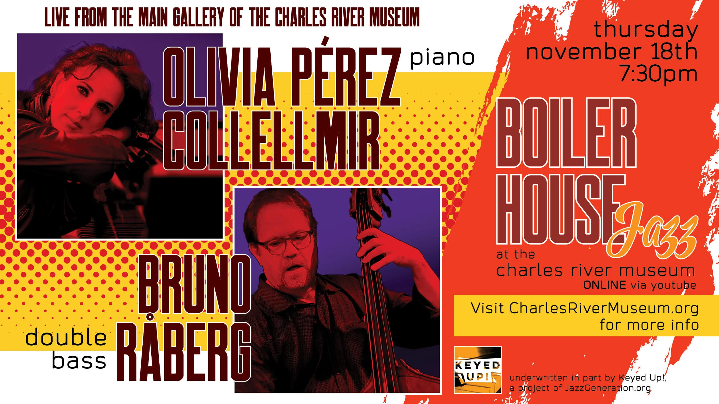 Olivia Pérez Collellmir (piano) & Bruno Råberg (double bass)