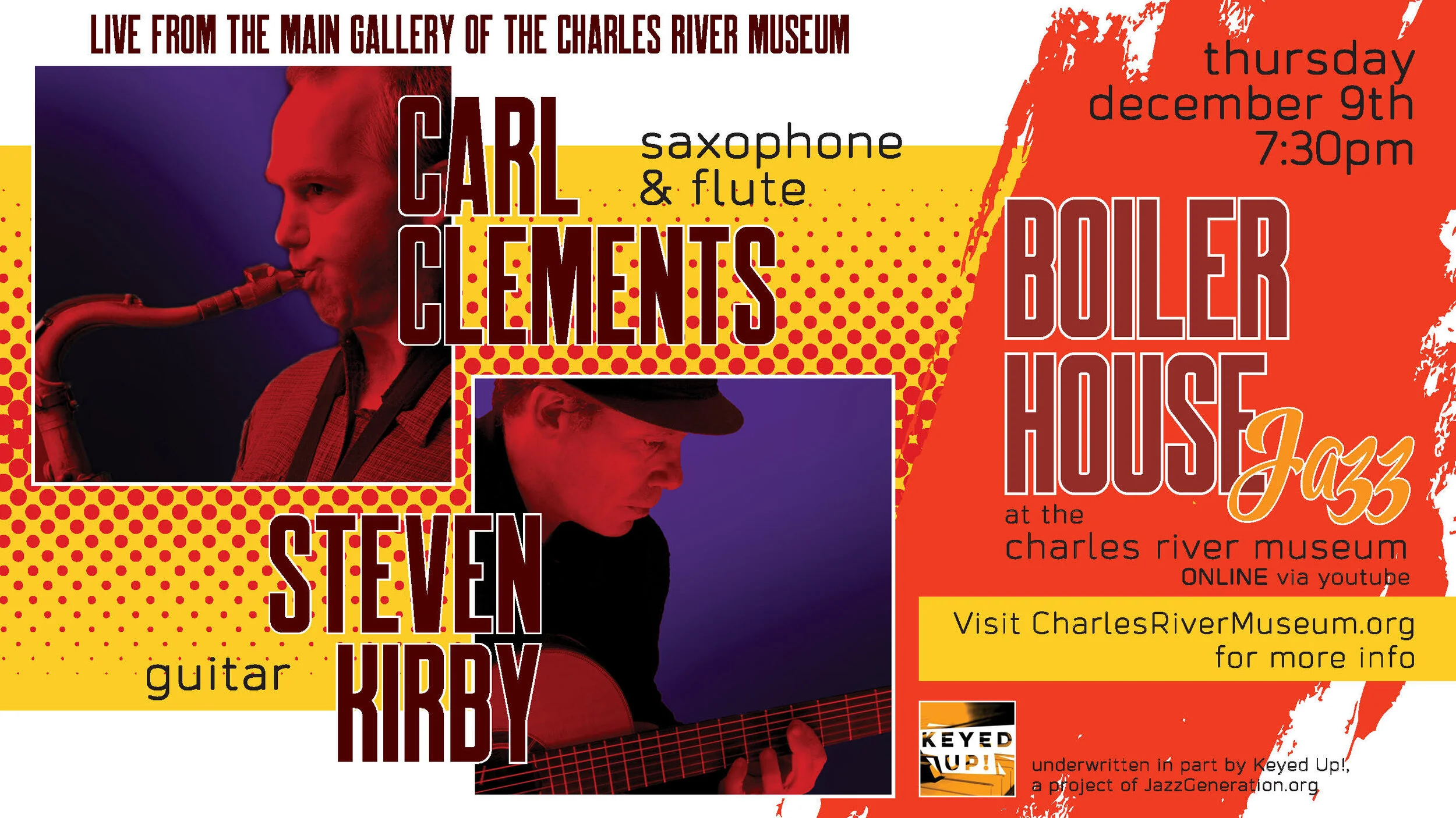 Carl Clements (saxes & flutes) & Steven Kirby (guitar)