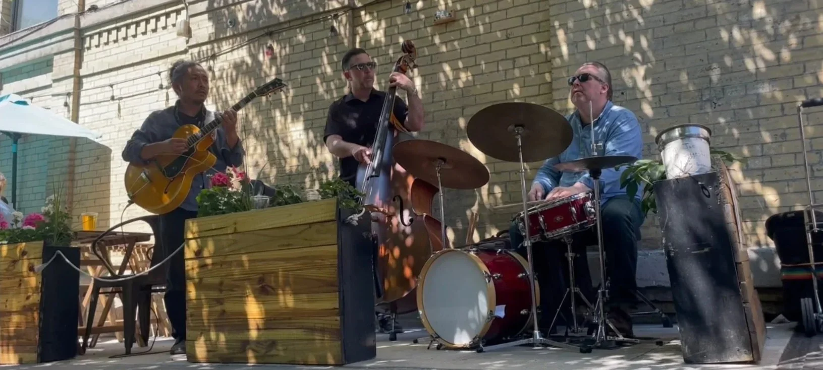 Lofi Trio at 5th Avenue Open Street (Park Slope, Brooklyn) 