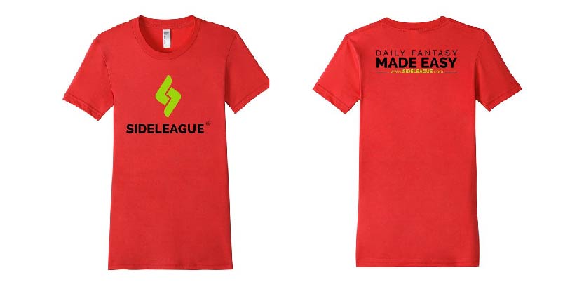SideLeague: Fitted T-shirt (more colors available) .