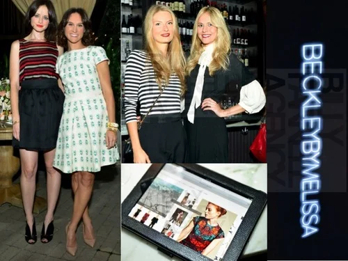 Alexis Bledel hosts dinner for Beckley By Melissa