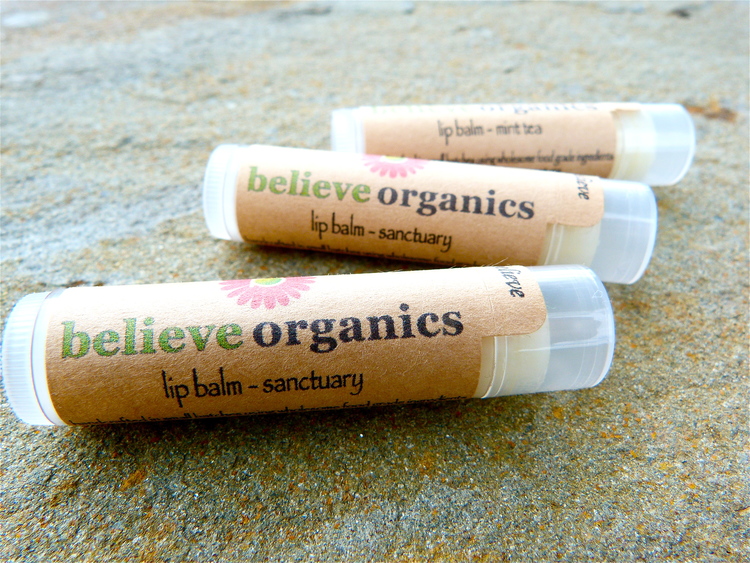 Believe Organics Lipbalm $5.50