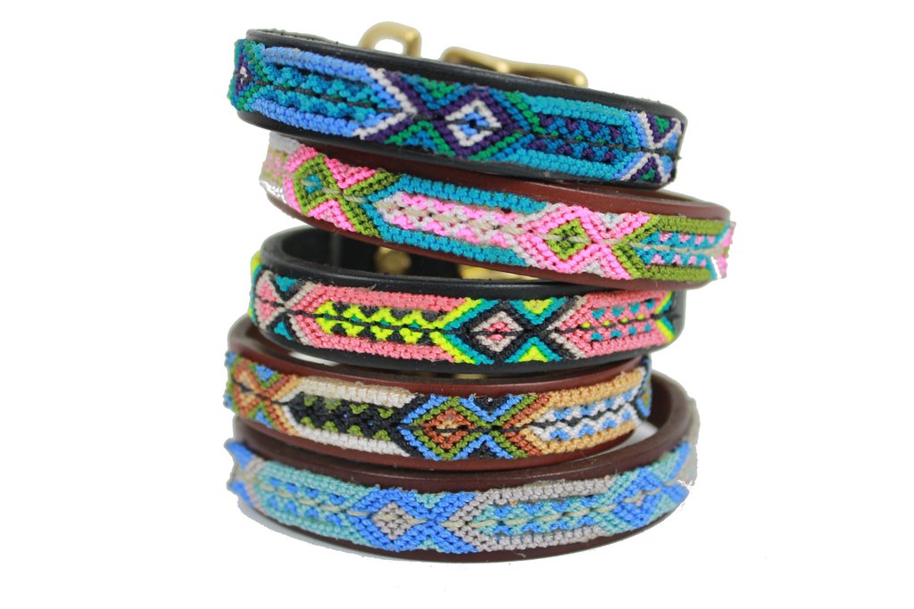 Seiba Dog Collar & Matching Bracelet $75 https://www.weareseiba.com/products/handmade-seiba-overlay-dog-collar?variant=25579085955  Because doggies are a girl’s best friend