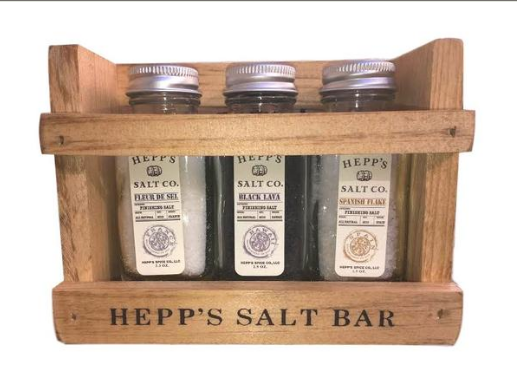 Hepp’s Salt Co’ Finishing Salt Collection $25 