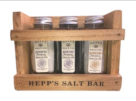 Hepp’s Salt Co’ Finishing Salt Collection $25