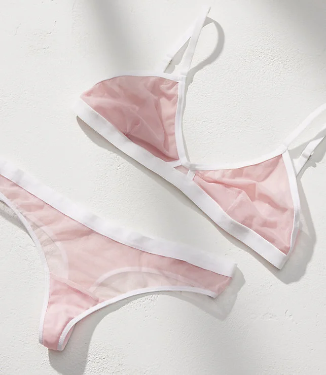 Mary Young Emry Sheer Panty & Bra $40+