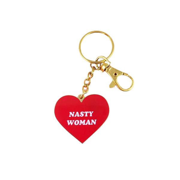 Nasty Woman Keychain $12 