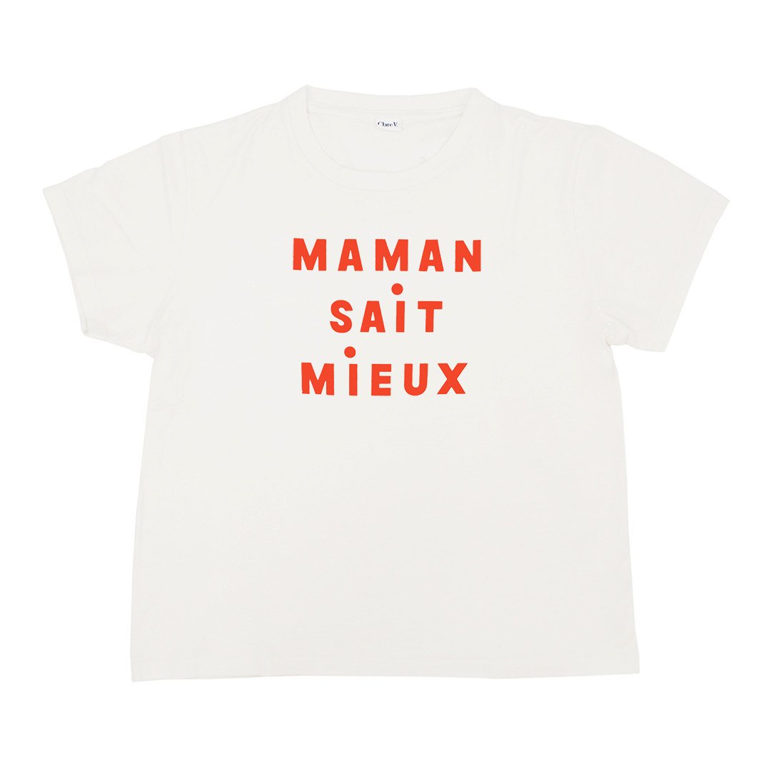 Clare V “Mother Knows Best” Tee $99  