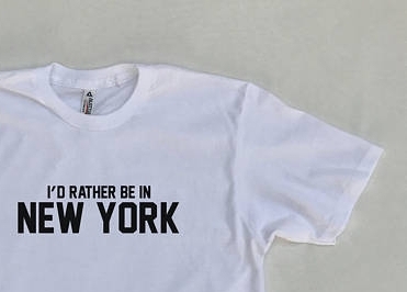 Rather be in NYC Tee $21 