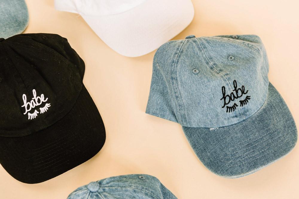 Style Club Denim BABE hat $12