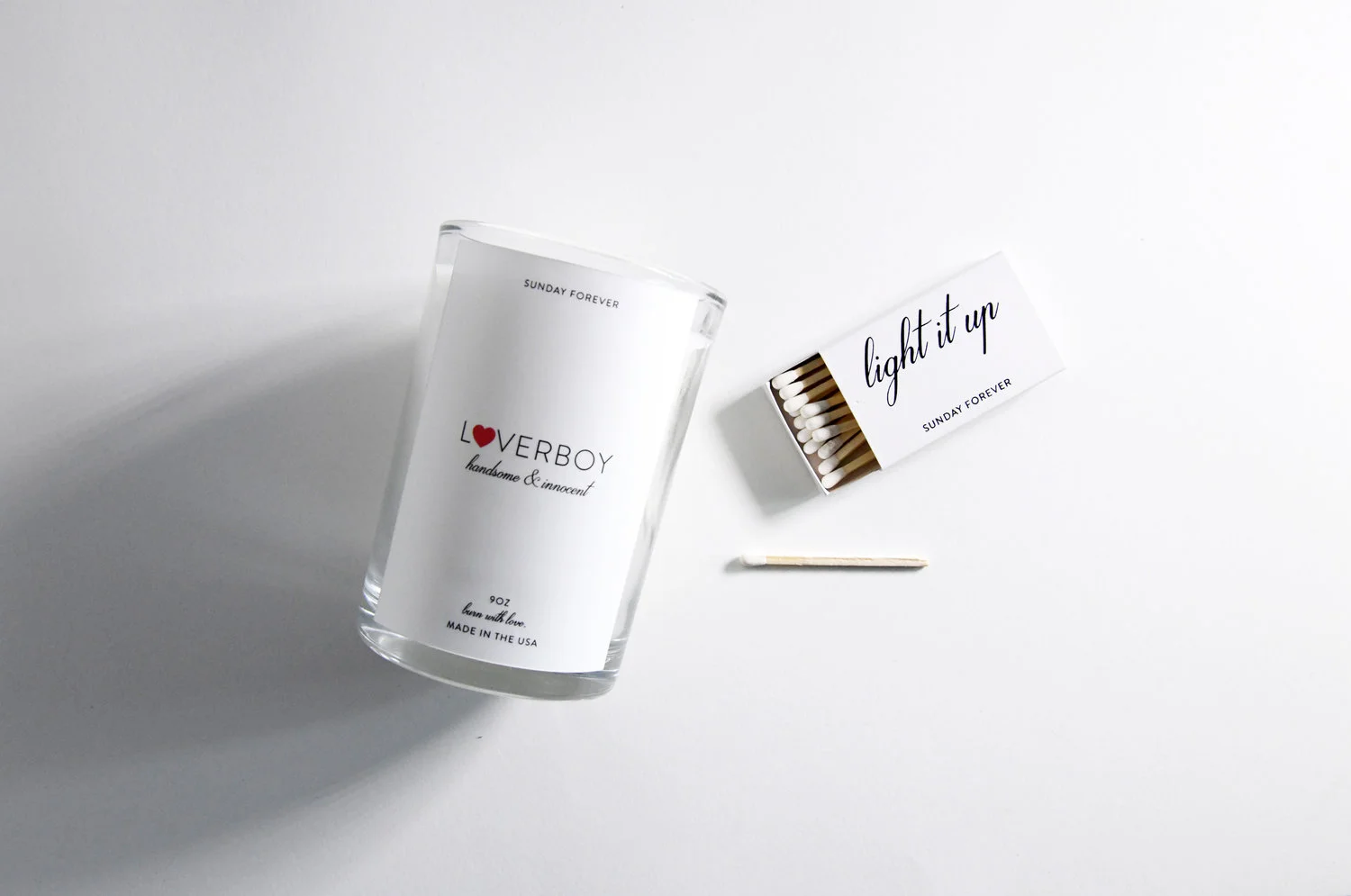 Sunday Forever Loverboy Candle $38