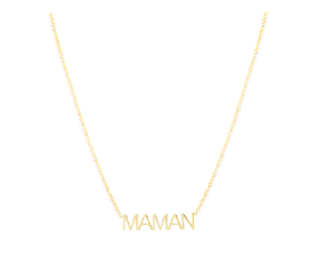 Maya Brenner x Clare V Maman Pendant $325 