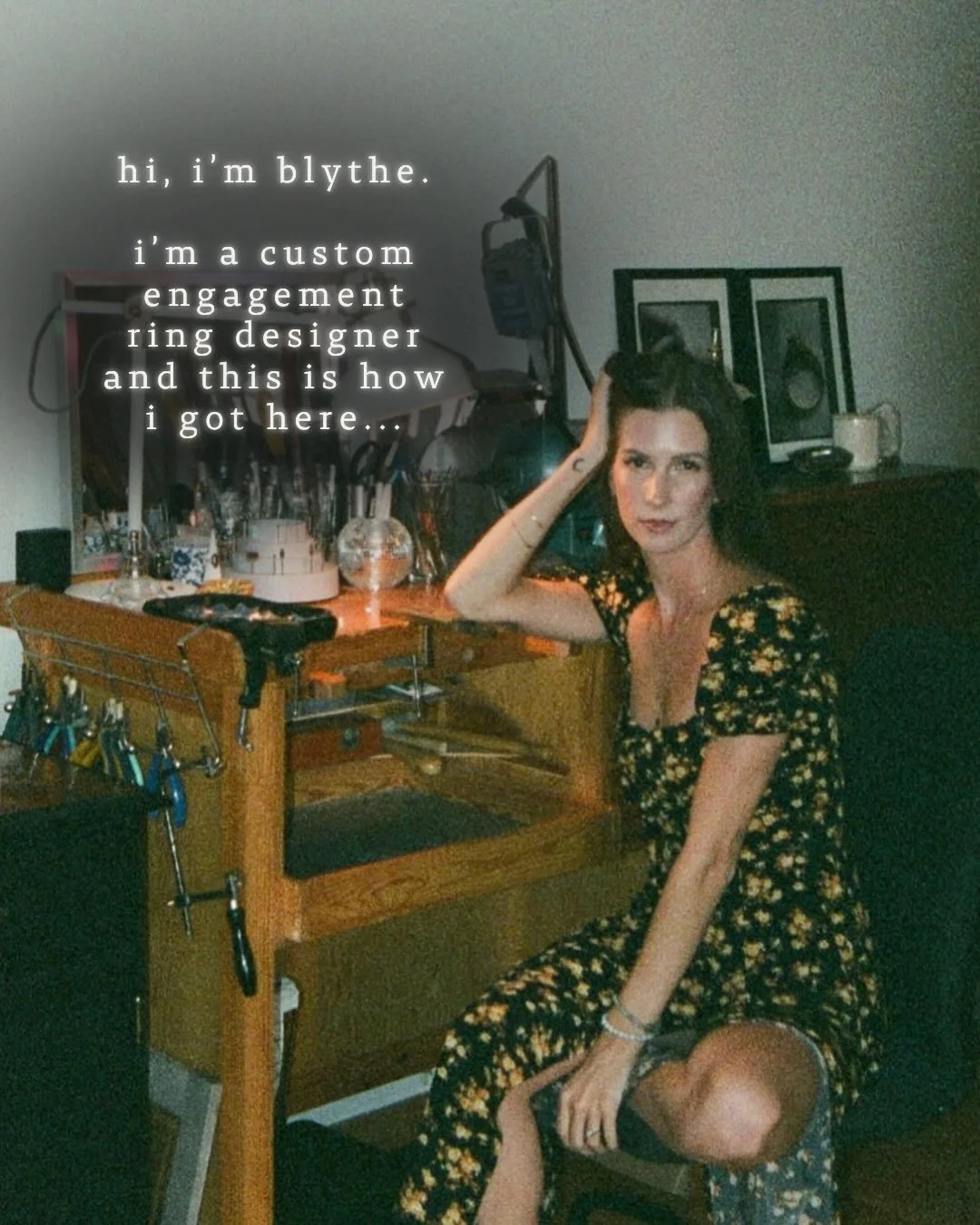 the long way around is still the way.

from beaded bracelets delivered by bike to bespoke engagement rings designed from a little home studio: this journey has been anything but linear, and i wouldn&rsquo;t change a single detour.

a politics degree,