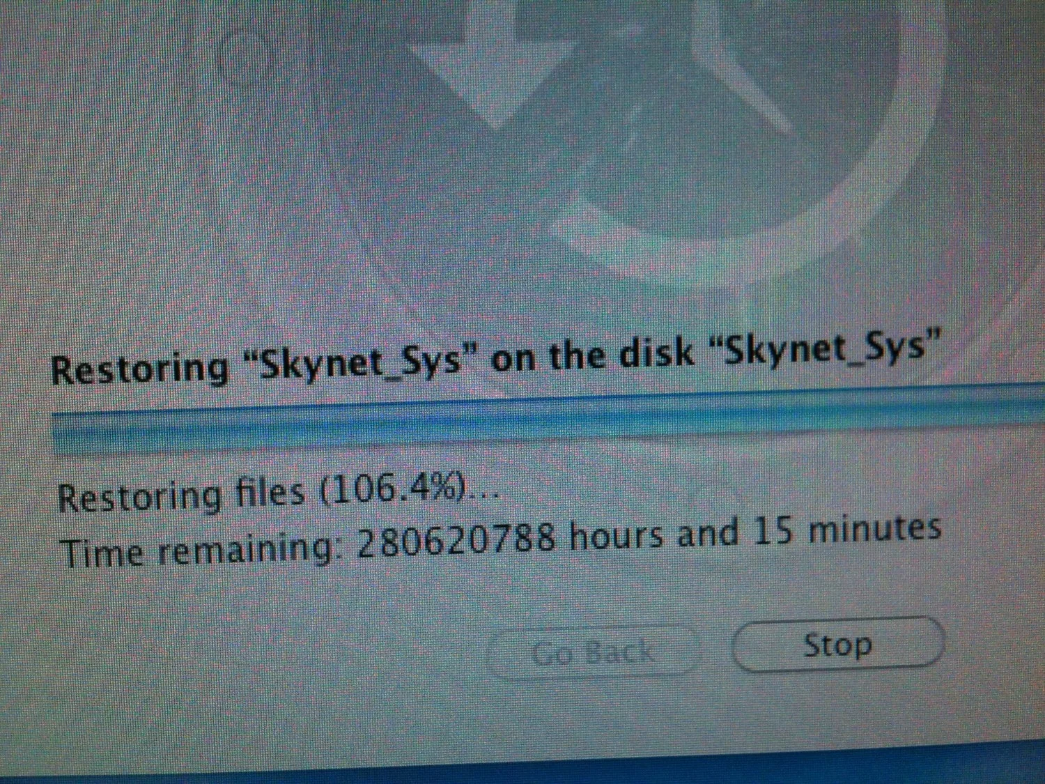 Houston, we have a problem