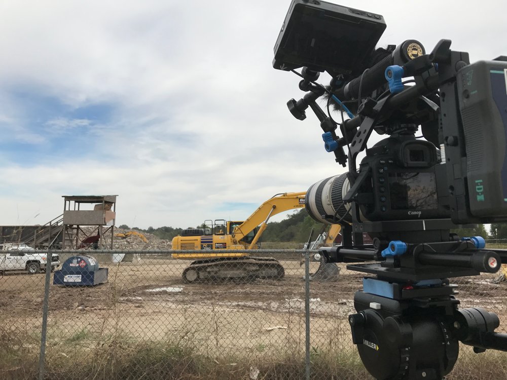 B-Roll at one of the two temporary dump sites.