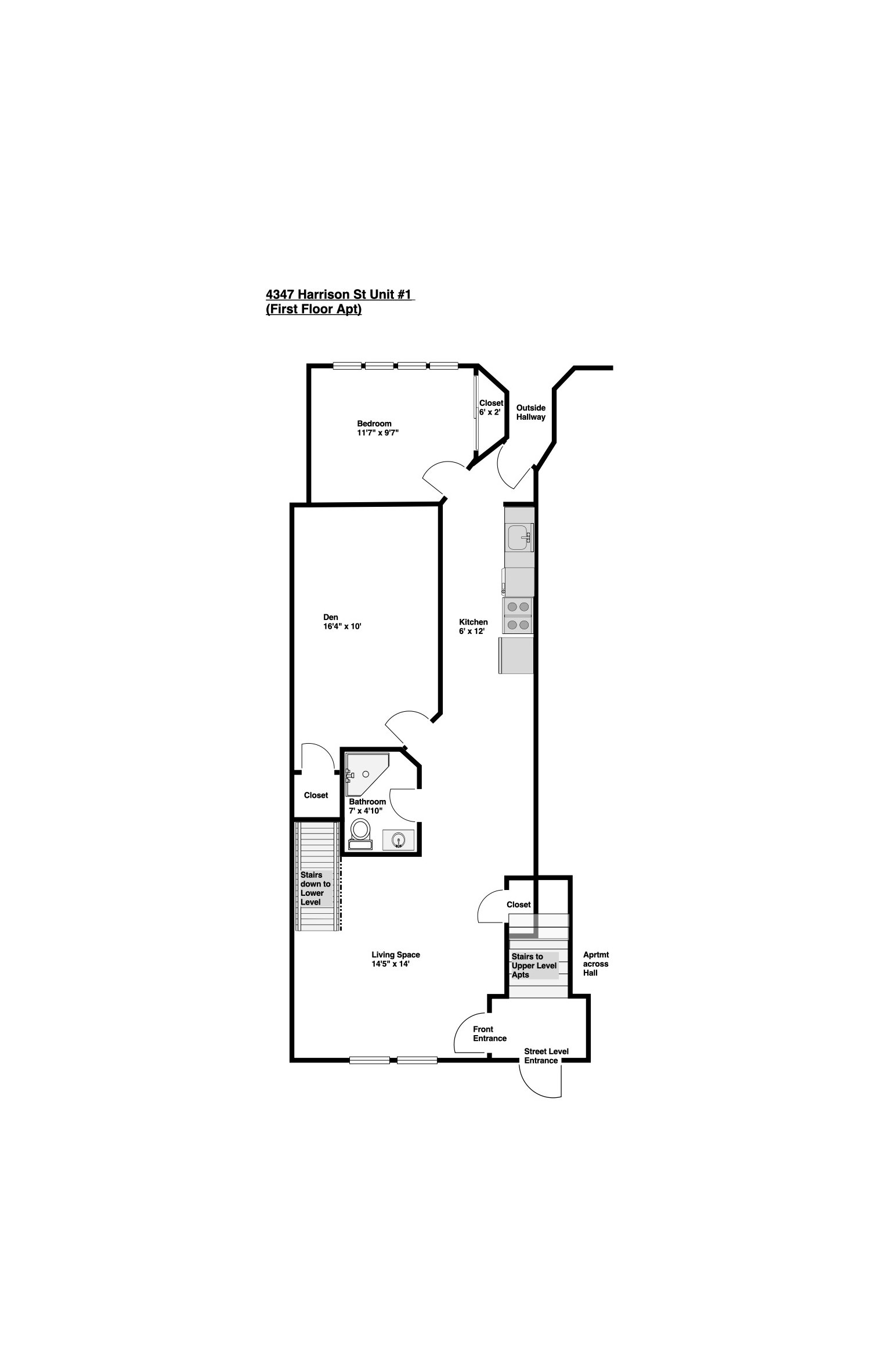 4347 Harrison Unit 1a Floor Plan.jpg