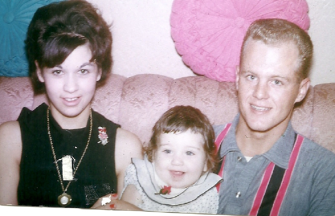 Yolanda, Vic and their daughter, Yvette.