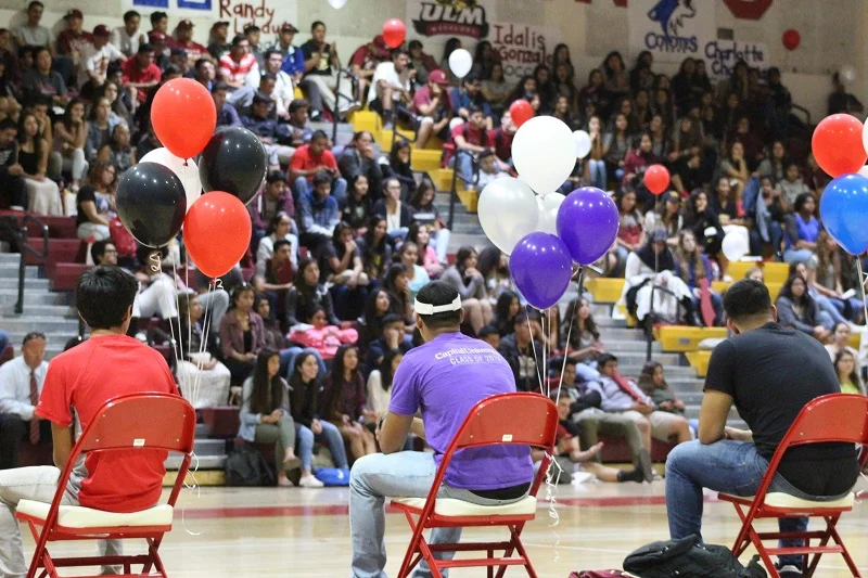 Downey High celebrates its college-bound athletes