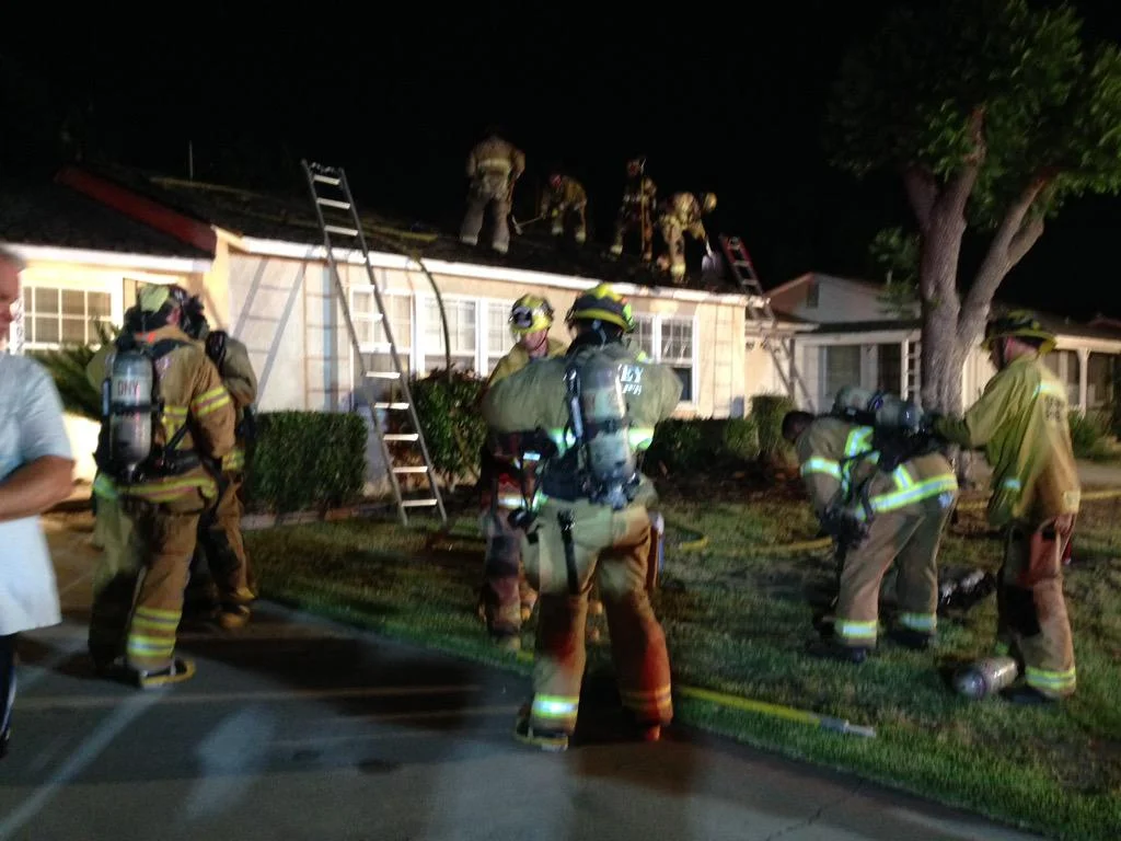 Illegal fireworks blamed for two fires in Downey