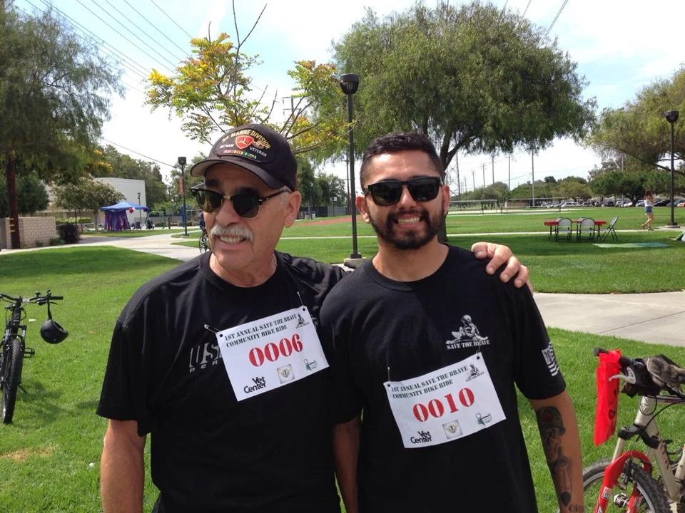 Save the Brave pedals to PTSD awareness