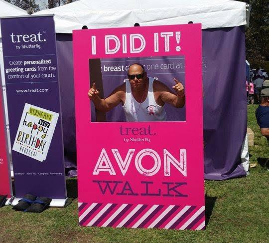 Howard Phillips will walk 39.3 miles in support of Avon's Walk to End Breast Cancer. 