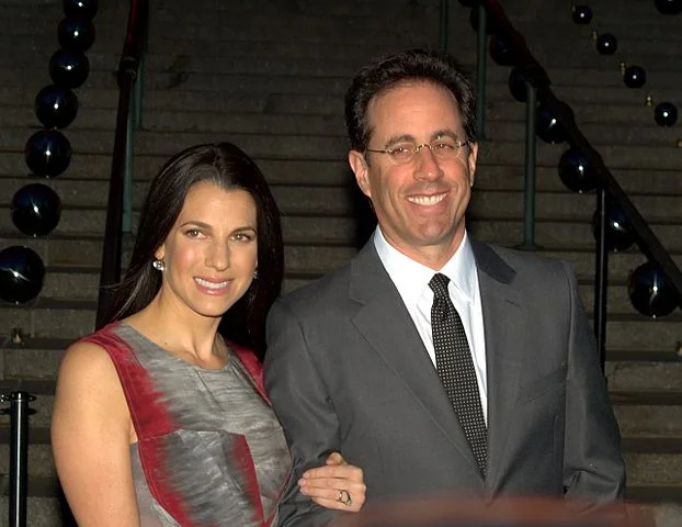 Jerry Seinfeld and his wife, Jessica. Photo by David Shankbone. Licensed under CC BY 3.0 via Wikimedia Commons
