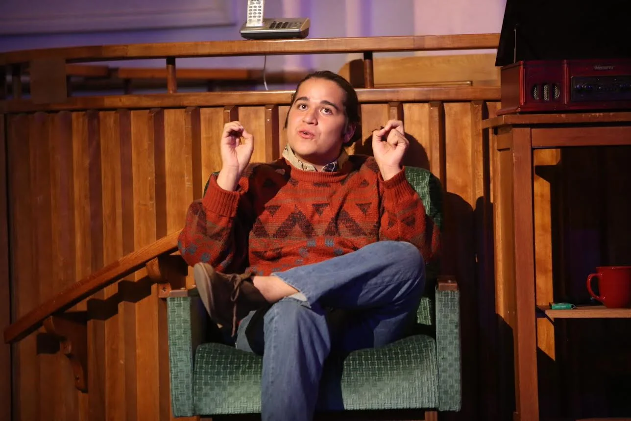 Anthony Ayala performs as Man in Chair in the Santa Fe High School production of “The Drowsy Chaperone.” The talented Ayala in June was recognized as one of 2015’s top three high school monologists at the International Thespian Festival held in Lincoln, Nebraska.