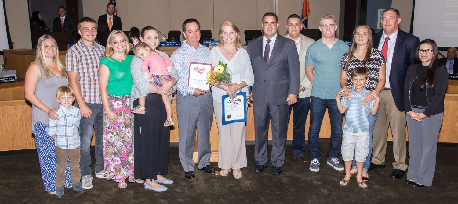 Tim, Barbara Hill named 'Parents of the Year'