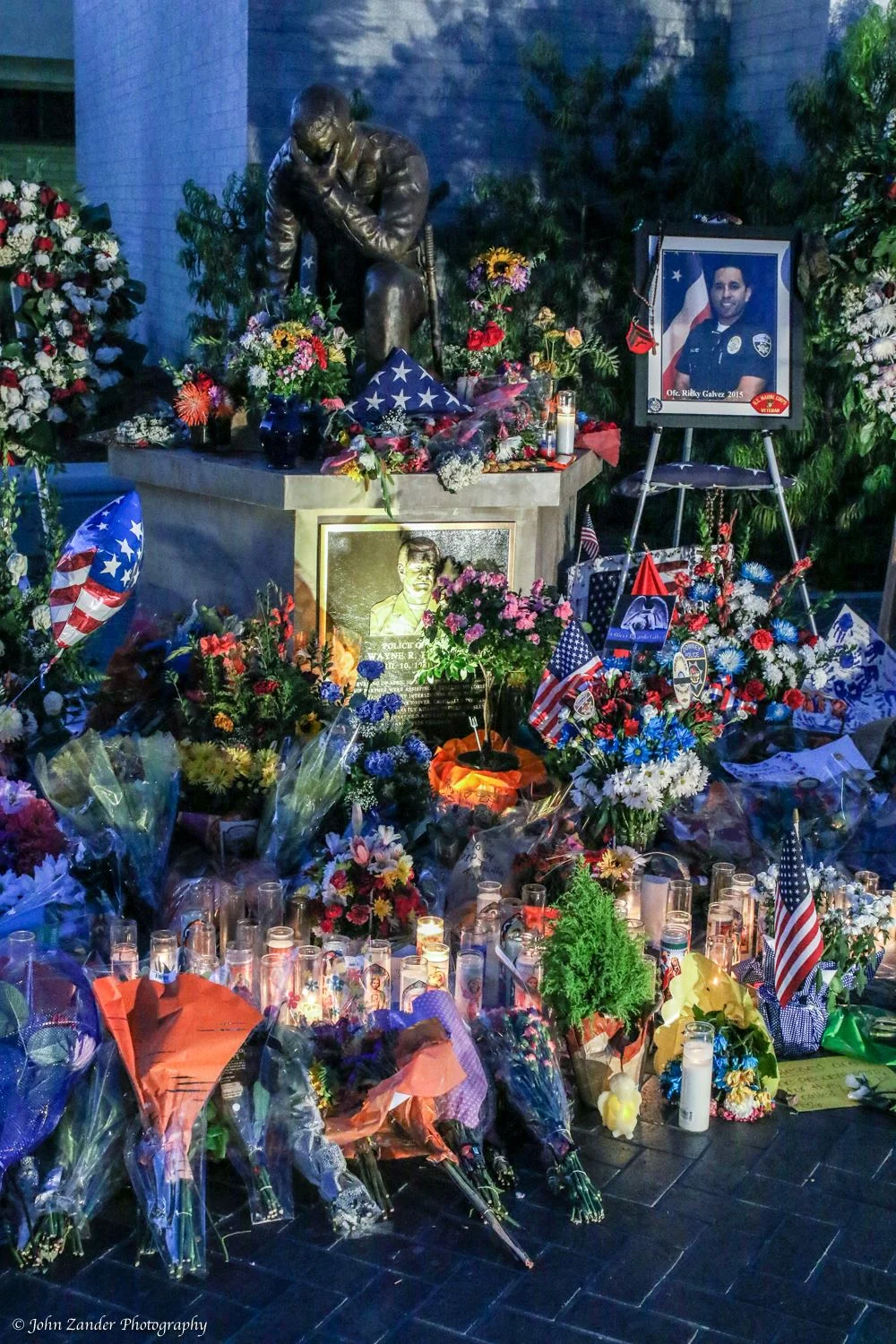 Christmas parade dedicated to Ricky Galvez