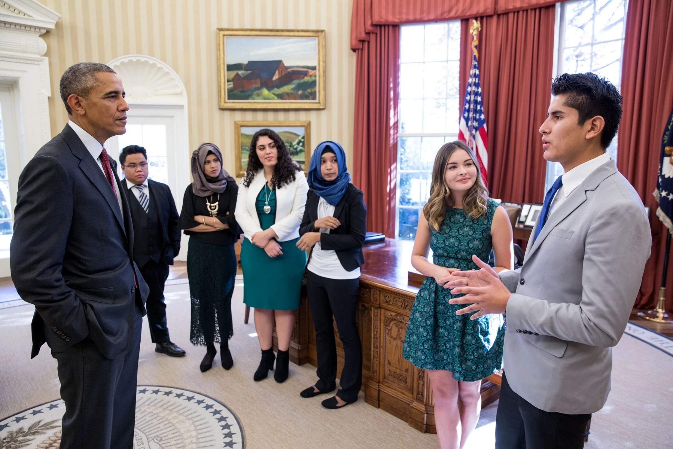 Downey student earns visit with President Obama