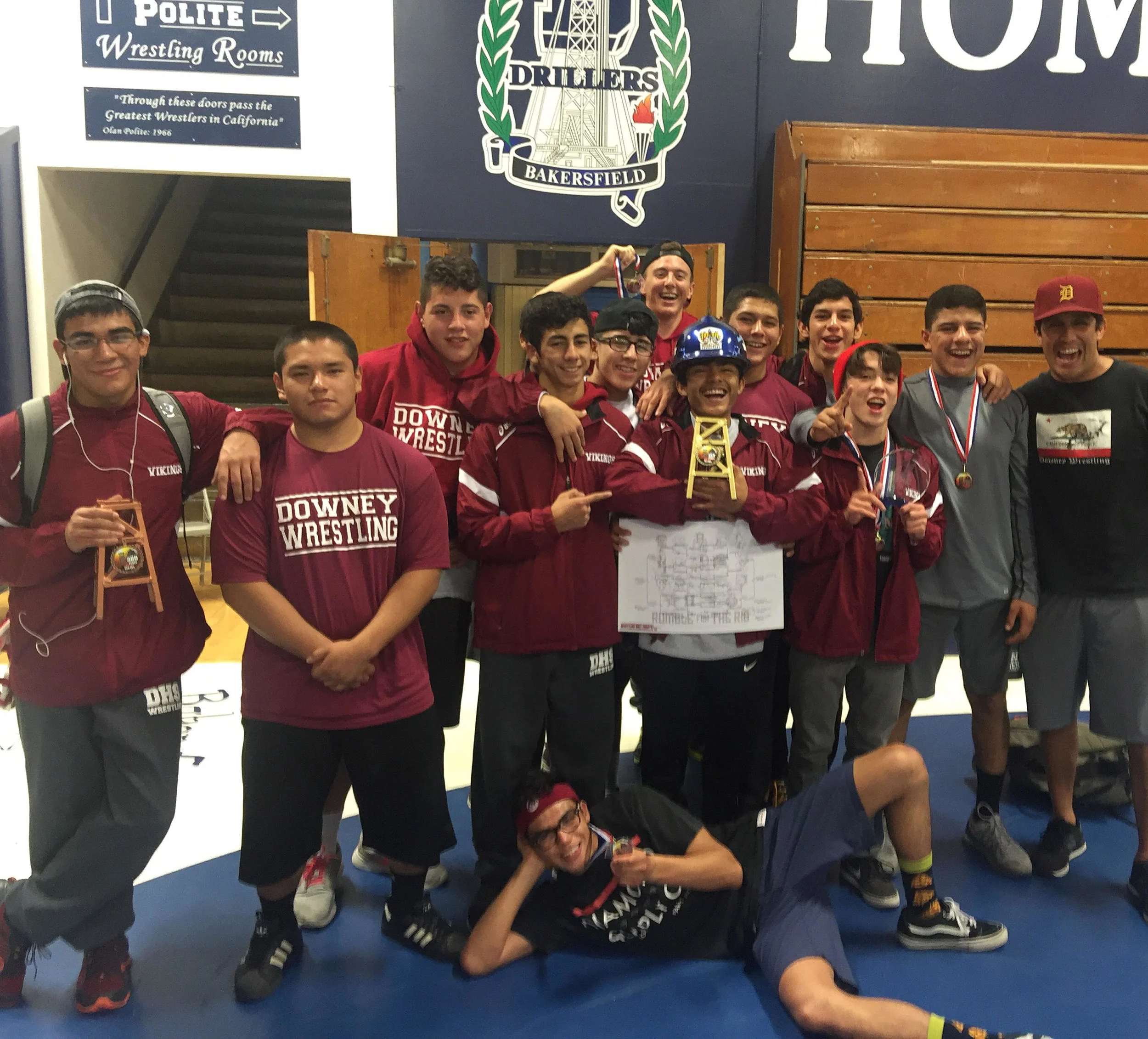 Sports Recap: Downey wrestlers beat Laguna Hills