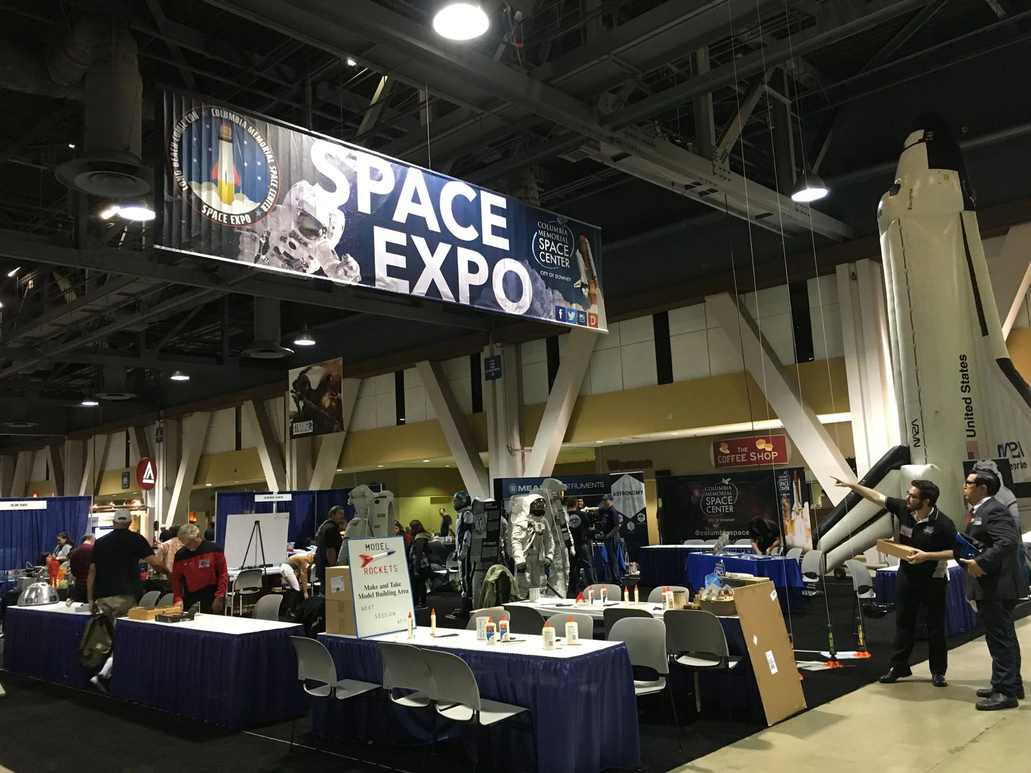 Space Center takes part in Long Beach Comic Expo