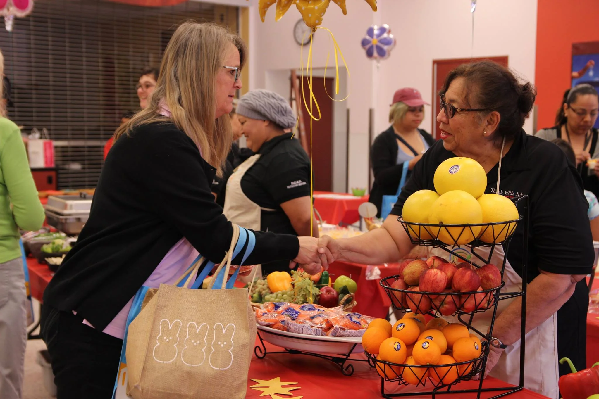 DUSD offers samples of cafeteria food